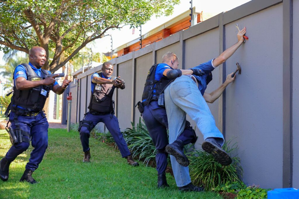 City Protection Gaurds in Action